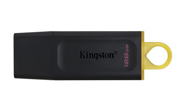 Kingston Technology DataTraveler Exodia unidad flash USB 128 GB USB tipo A 3.2 Gen 1 (3.1 Gen 1) Negro, Amarillo