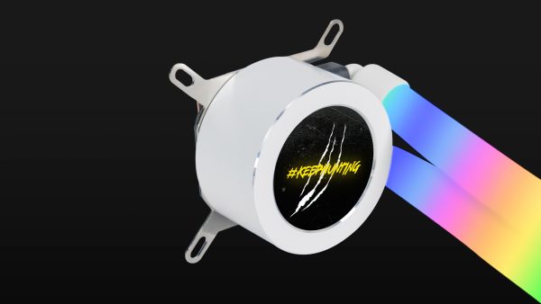 Ocelot Gaming POLAR WAVE 360 WHITE sistema de refrigeración de computadora Procesador Refrigerador de líquidos todo en uno 12 cm Blanco - Imagen 3
