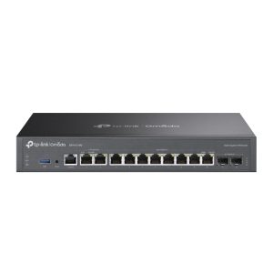 TP-Link Omada ER7412-M2 enrutador 2.5 Gigabit Ethernet, Gigabit Ethernet Negro