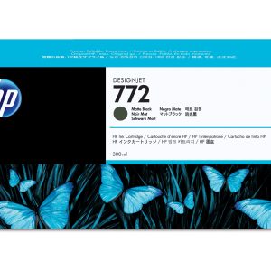 HP Cartucho de tinta DesignJet 772 negro mate de 300 ml