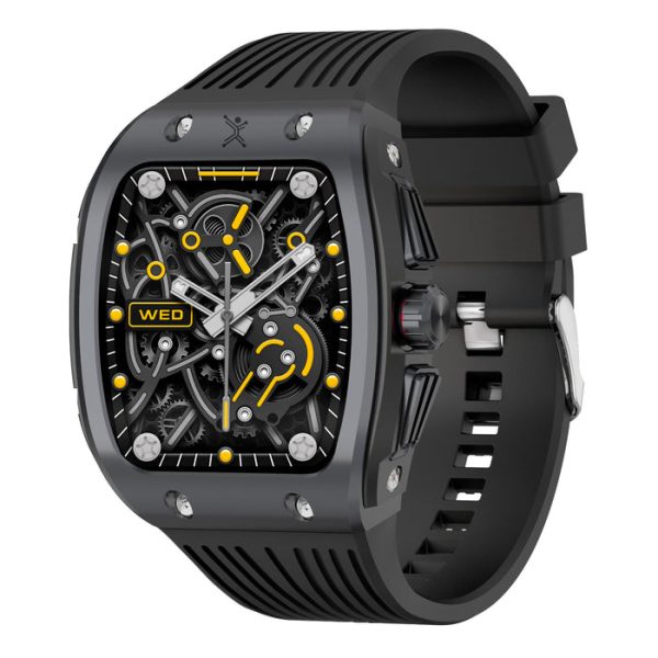 Perfect Choice PC-270201 reloj inteligente y deportivo 4.47 cm (1.76") 47 mm Digital 320 x 385 Pixeles Negro - Imagen 3