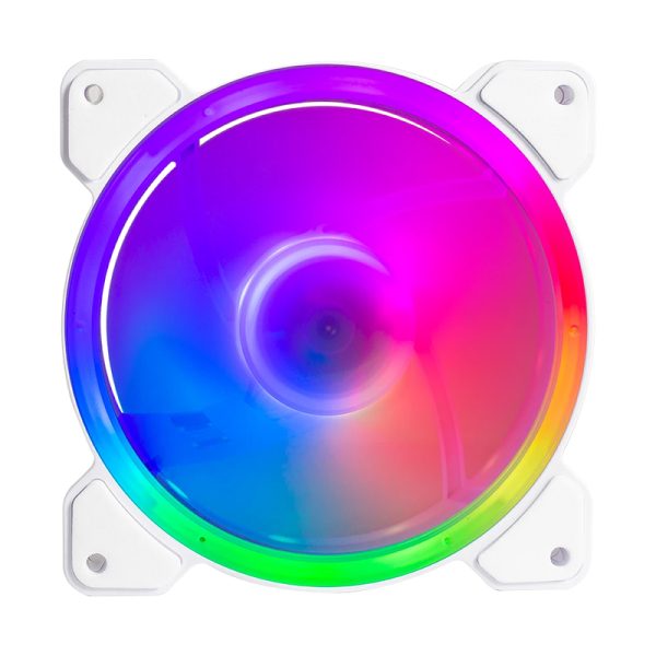Balam Rush Eolox Blaze EX50W Gabinete de la computadora Enfriador de aire 12 cm Blanco 1 pieza(s) - Imagen 2