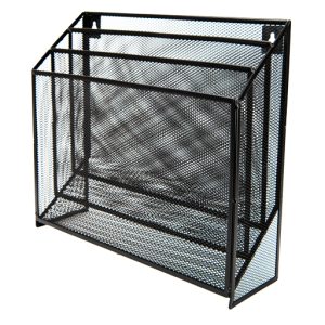 Nextep NE-176 bandeja de escritorio/organizador Red, Metal Negro