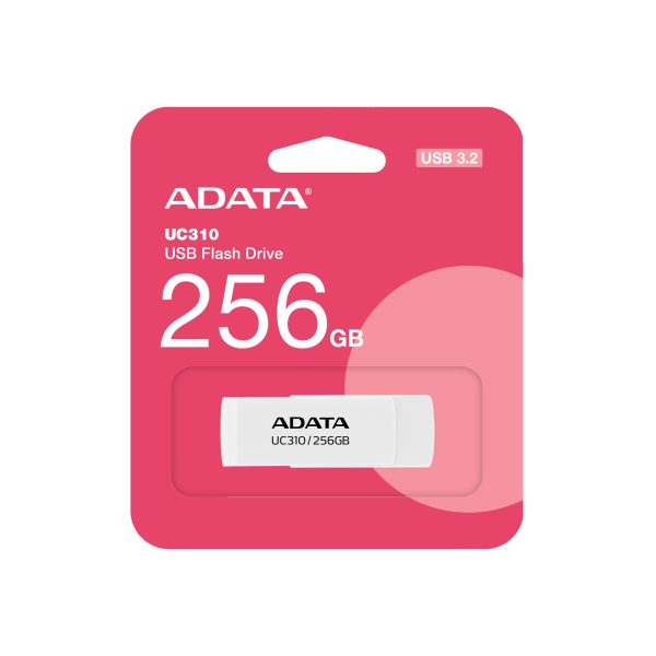 ADATA UC310 unidad flash USB 256 GB USB tipo A 3.2 Gen 1 (3.1 Gen 1) Blanco - Imagen 4