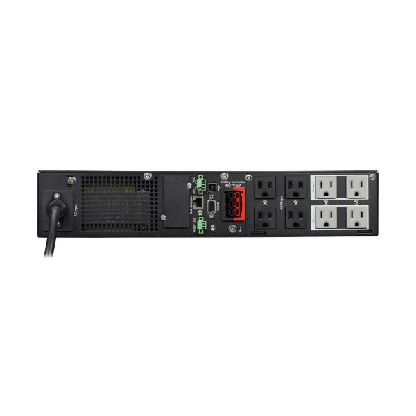 Tripp Lite SMART1500RMXL2U UPS No Break SmartPro de Onda Sinusoidal, Interactivo, Autonomía Extendida, 120V 1.5kVA 1.35kW, Opciones de Tarjeta de Red, 2U, LCD, USB, DB9 - Imagen 4