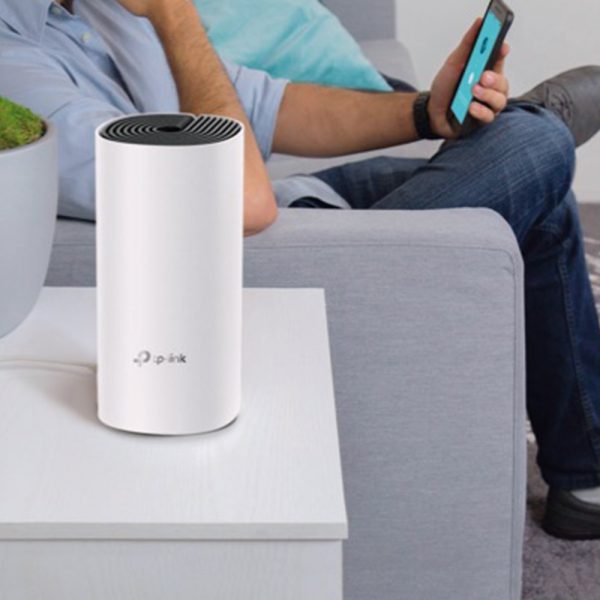 TP-Link Deco E4 (1-pack) Doble banda (2,4 GHz / 5 GHz) Wi-Fi 5 (802.11ac) Blanco, Gris Interno - Imagen 3