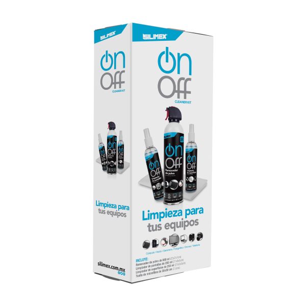 Silimex On Off Cleaner Kit Computadora portátil, PC Juego de limpieza para equipos - Imagen 3