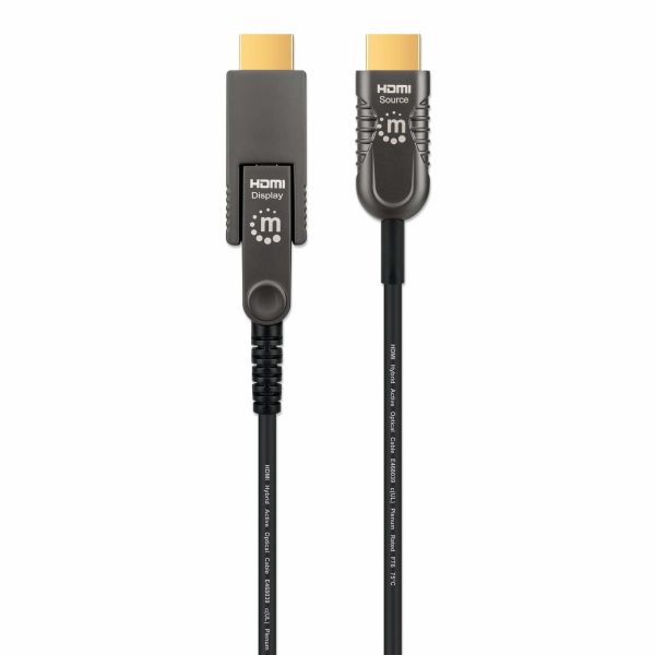 Manhattan 355698 cable HDMI 50 m HDMI tipo A (Estándar) HDMI tipo D (Micro) Negro - Imagen 3