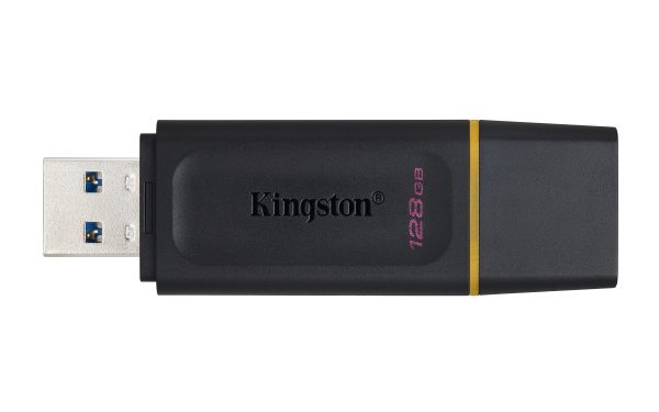 Kingston Technology DataTraveler Exodia unidad flash USB 128 GB USB tipo A 3.2 Gen 1 (3.1 Gen 1) Negro, Amarillo - Imagen 3