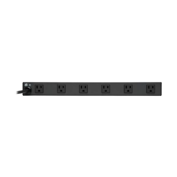 Tripp Lite RS-1215-RA Barra de Contactos para Instalacion en Rack de 1U, 120V, 15A, 5-15P, 12 Tomacorrientes (ampliamente espaciados en angulo recto), Cable de 4.57 m (15 pies) - Imagen 2