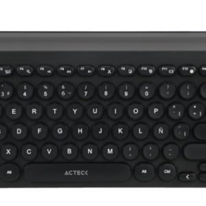 Acteck AC-934183 teclado Universal Bluetooth QWERTY Español Negro, Gris