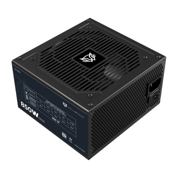 Balam Rush BR-937658 unidad de fuente de alimentación 850 W 24-pines ATX ATX Negro - Imagen 3