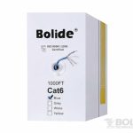 Bolide CCA 550Mhz Cat6 Cable cable de red Azul 100 m Cat6a U/UTP (UTP)