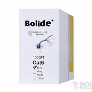 Bolide CCA 550Mhz Cat6 Cable cable de red Azul 100 m Cat6a U/UTP (UTP)