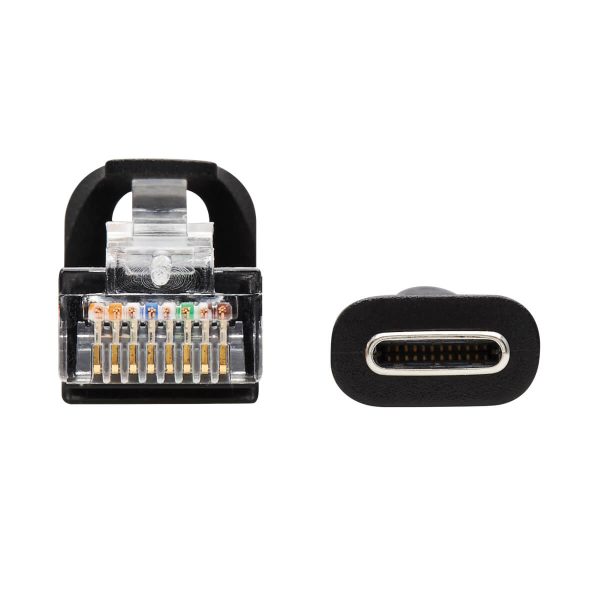 Tripp Lite U209-006-RJ45XC cambiador de género para cable RJ-45 USB Type-C Negro - Imagen 3