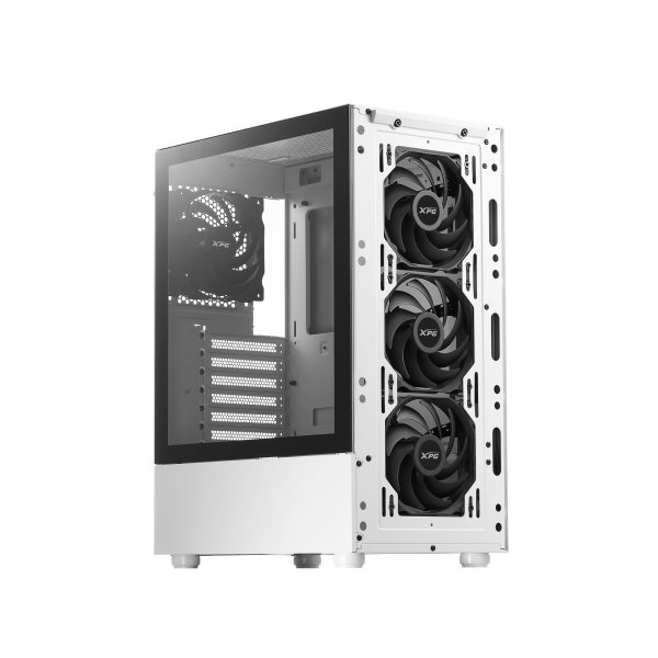 XPG VALOR MESH Midi Tower Blanco - Imagen 4