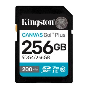 Kingston Technology Canvas Go! Plus 256 GB SDXC UHS-I Clase 10
