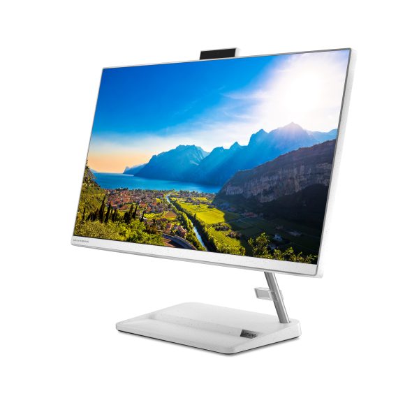 Lenovo IdeaCentre AIO 3 24IAP7 Intel® Core™ i3 i3-1215U 60.5 cm (23.8") 1920 x 1080 Pixeles PC todo en uno 8 GB DDR4-SDRAM 256 GB SSD Windows 11 Home Wi-Fi 6 (802.11ax) Blanco - Imagen 3