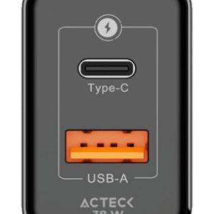 Acteck AC-935562 cargador de dispositivo móvil Universal Negro Corriente alterna Interior