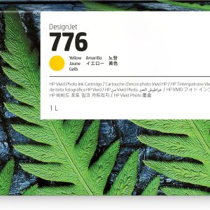 HP Cartucho de tinta 776 amarillo de 1 litro