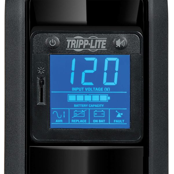 Tripp Lite OMNI900LCD UPS No Break OmniSmart Interactivo de 120V, 900VA y 475W, Torre, Pantalla LCD, puerto USB - Imagen 4