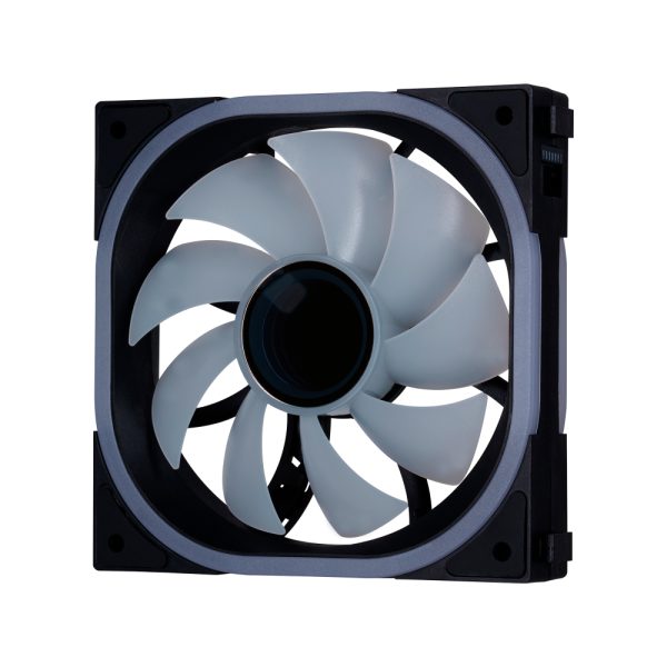 Game Factor FG500 Ventilador 12 cm Negro - Imagen 2