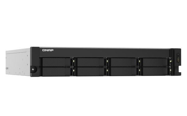 QNAP TS-832PXU NAS Bastidor (2U) Annapurna Labs AL324 4 GB DDR4 0 TB QNAP Turbo System Aluminio, Negro - Imagen 2