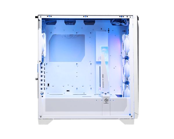 MSI MPG GUNGNIR 300R AIRFLOW WHITE gabinete de computadora Midi Tower Blanco - Imagen 2