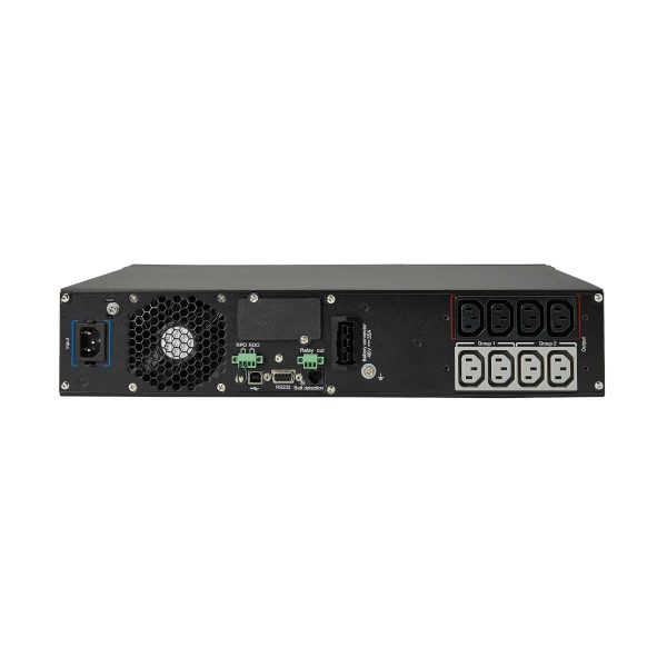 Tripp Lite SUINT1500LCD2U UPS SmartOnline de Doble Conversión de 208V / 230V 1500 VA en línea - 6 Tomacorrientes, 1.35kW, Autonomía Extendida, Ranura para Tarjetas, LCD, USB, DB9, 2U - Imagen 2