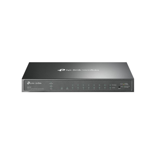 TP-Link Omada SG2210P dispositivo de redes Gestionado L2/L2+ Gigabit Ethernet (10/100/1000) Energía sobre Ethernet (PoE) Negro - Imagen 3