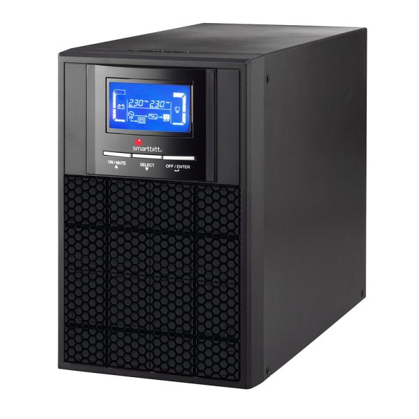 Smartbitt SBOL3KT-1 sistema de alimentación ininterrumpida (UPS) Doble conversión (en línea) 3 kVA 2700 W 4 salidas AC - Imagen 2