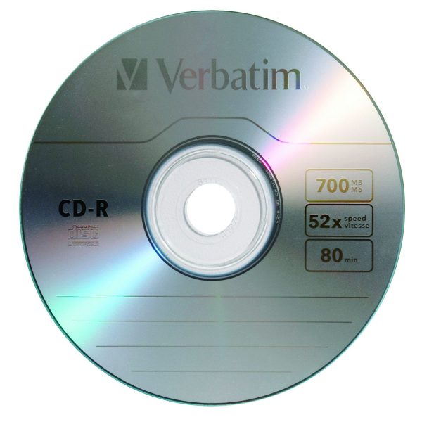 Verbatim Standard 120mm CD-R Media 700 MB 52x 50 pieza(s) - Imagen 2