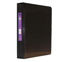 Acco P0245 carpeta de cartón Letter 1.5" Negro