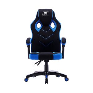 Vorago CGC301 Silla para videojuegos universal Asiento acolchado Negro, Azul