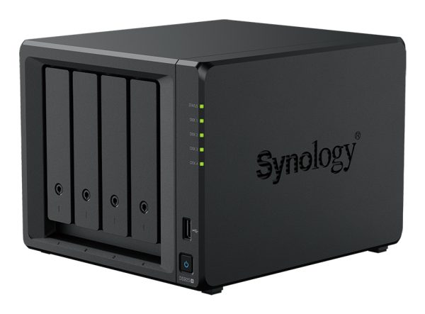 Synology DiskStation DS925+ servidor de almacenamiento NAS Ryzen Embedded V1500B 4 GB DDR4 0 TB Negro - Imagen 3