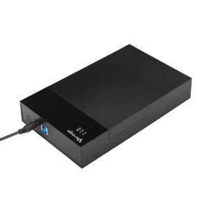 Vorago HDD-303 caja para disco duro externo Caja de disco duro (HDD) Negro 3.5"