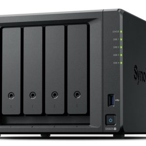 Synology DiskStation DS925+ servidor de almacenamiento NAS Ryzen Embedded V1500B 4 GB DDR4 0 TB Negro