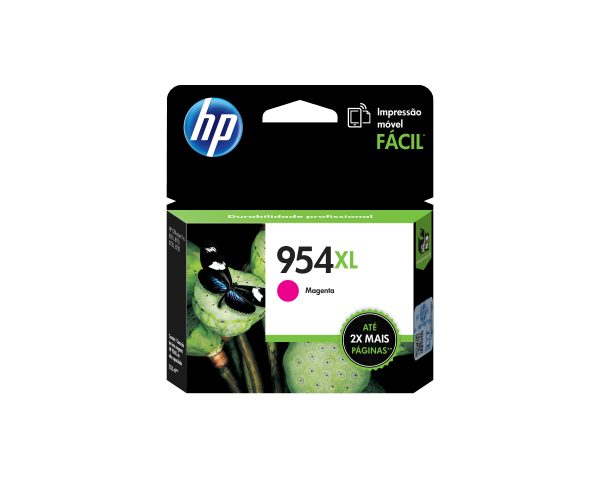 HP Cartucho original de tinta magenta de alto rendimiento 954XL