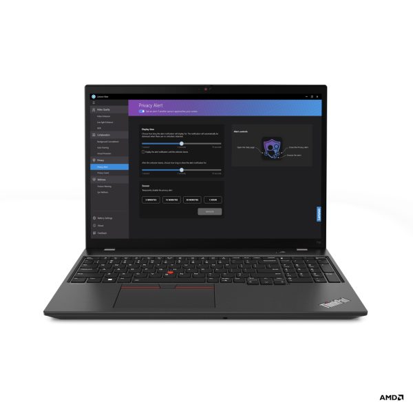 Lenovo ThinkPad T16 Gen 2 (AMD) AMD Ryzen™ 7 PRO 7840U Portátil 40,6 cm (16") WUXGA 32 GB LPDDR5x-SDRAM 1 TB SSD Wi-Fi 6E (802.11ax) Windows 11 Pro Español Negro - Imagen 3