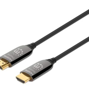 Manhattan 356176 cable HDMI 15 m HDMI tipo A (Estándar) Negro