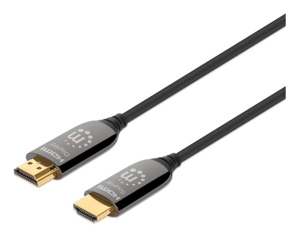 Manhattan 356176 cable HDMI 15 m HDMI tipo A (Estándar) Negro