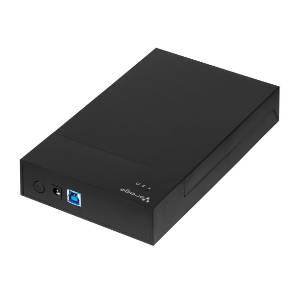 Vorago HDD-303 caja para disco duro externo Caja de disco duro (HDD) Negro 3.5" - Imagen 2