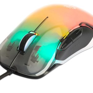 Manhattan 190381 ratón Universal Ambidextro USB tipo A Óptico 12800 DPI