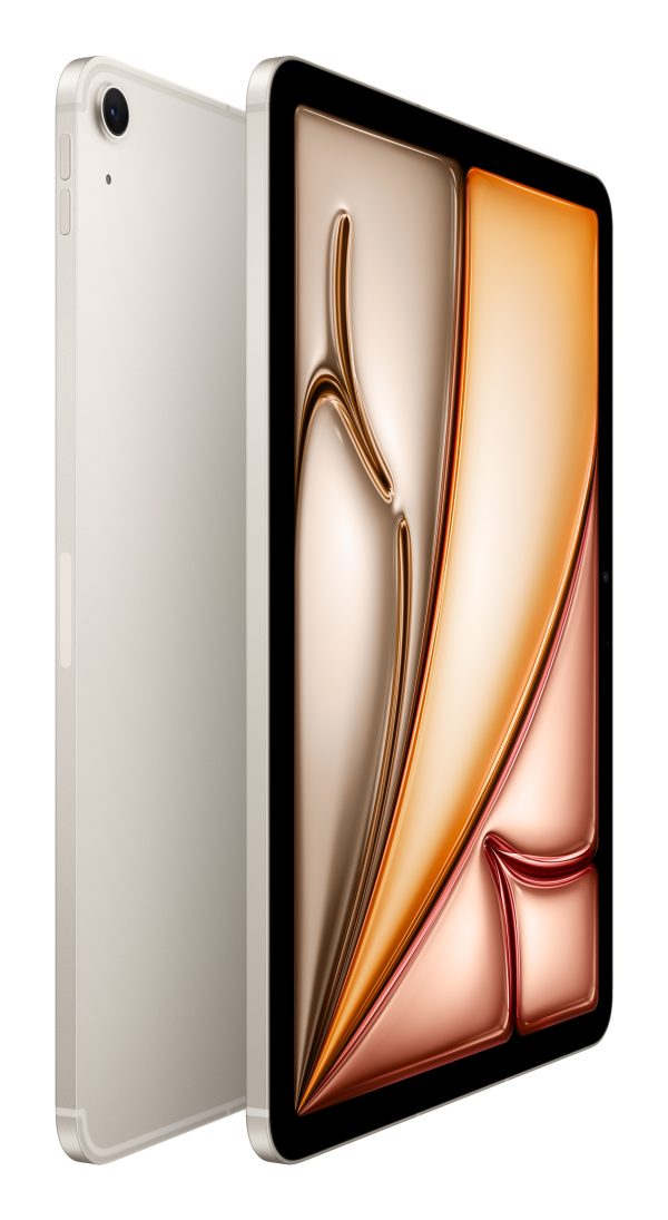Apple iPad Air 5G Apple M TD-LTE & FDD-LTE 256 GB 27,9 cm (11") 8 GB Wi-Fi 6E (802.11ax) iPadOS 18 Beige - Imagen 2