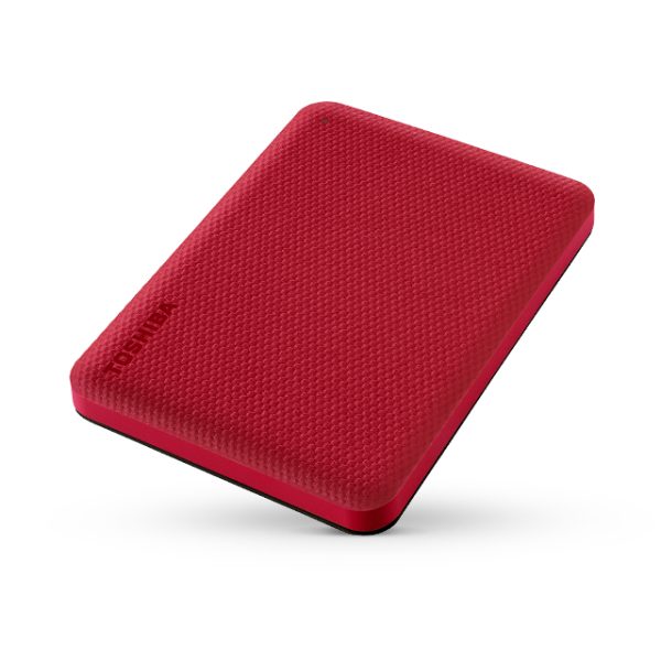 Toshiba Canvio Advance disco duro externo 1 TB 2.5" Micro-USB B 3.2 Gen 1 (3.1 Gen 1) Rojo - Imagen 2