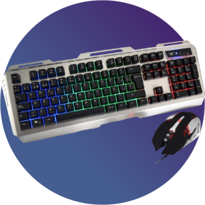 Kit Gamer de Teclado y Mouse