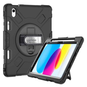 Manhattan 996518 funda para tablet 27,7 cm (10.9") Carcasa rígida Negro