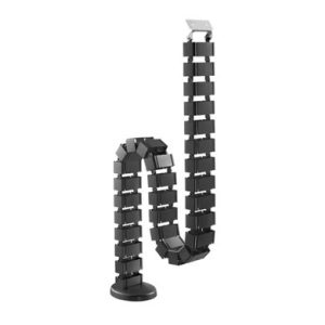 BRobotix 6006924 organizador de cables Escritorio/Suelo Negro 1 pieza(s)