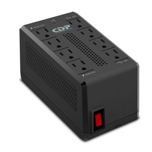CDP RAVR1408 1410VA/700W AVR, 8 Salidas, 175 Julios, 120 Vac
