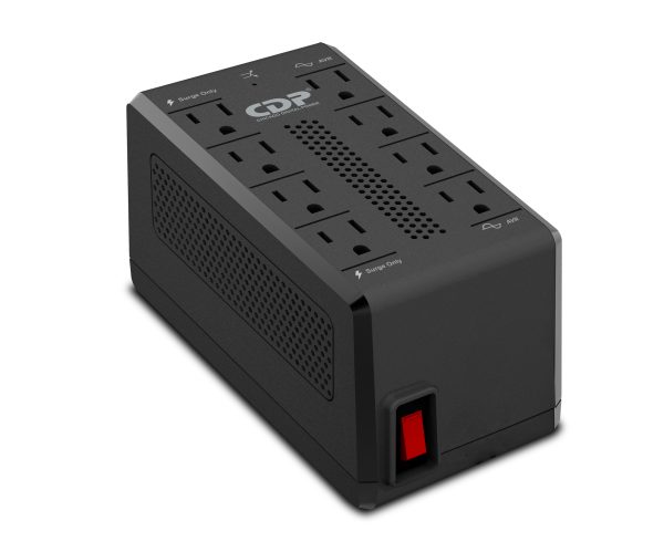 CDP RAVR1408 1410VA/700W AVR, 8 Salidas, 175 Julios, 120 Vac